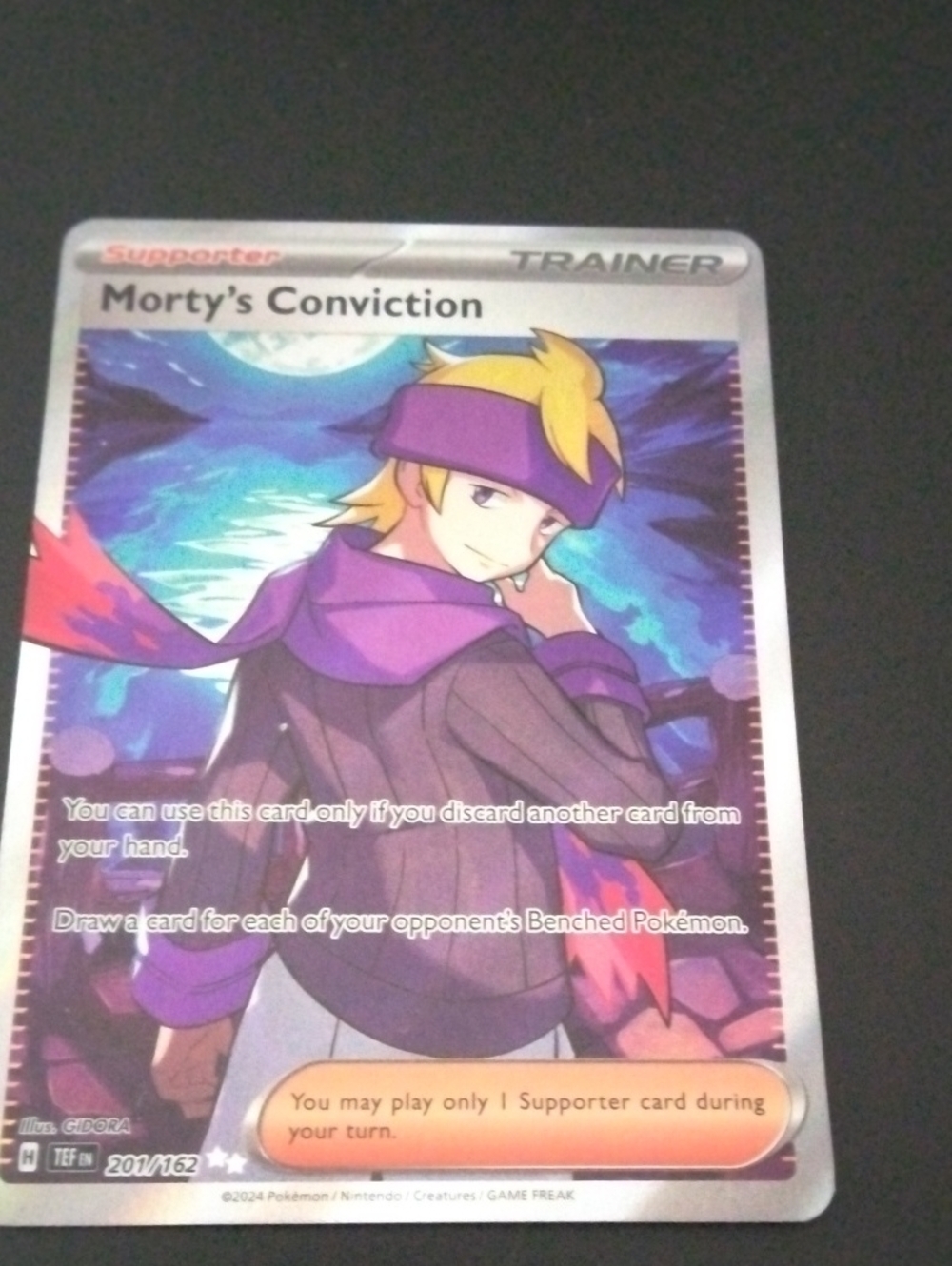 Morty's Conviction